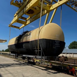 LTG Cargo Ukraine: Перевезення великогабаритних вагонів з Литви в Україну по-новому